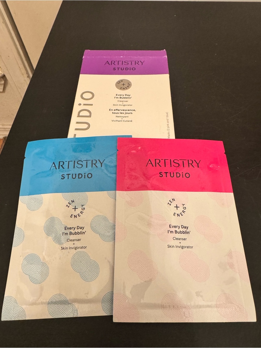 Artistry Studio Zen + Energy Face Masks Every Day I’m Bubblin Cleanser